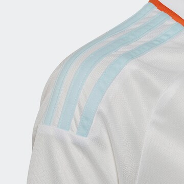 ADIDAS PERFORMANCE Функционална тениска 'Belgium 22 Away' в бяло