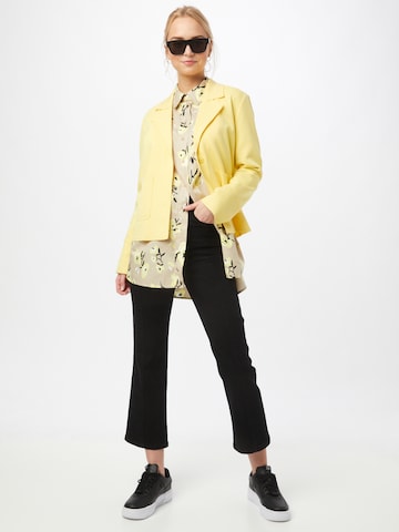 TOM TAILOR Blazer in Yellow