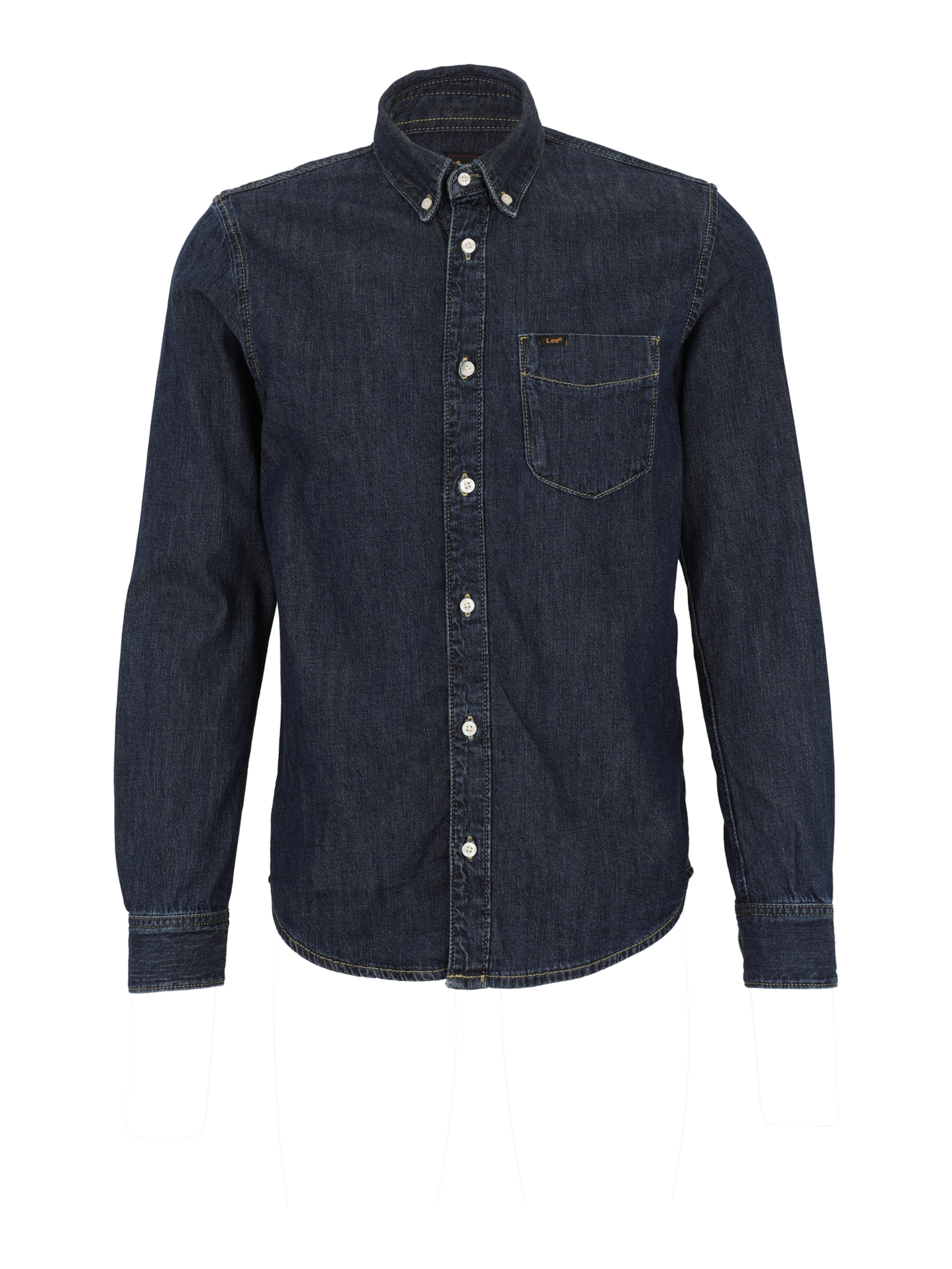 Regular fit Camicia di Lee in blu: frontale