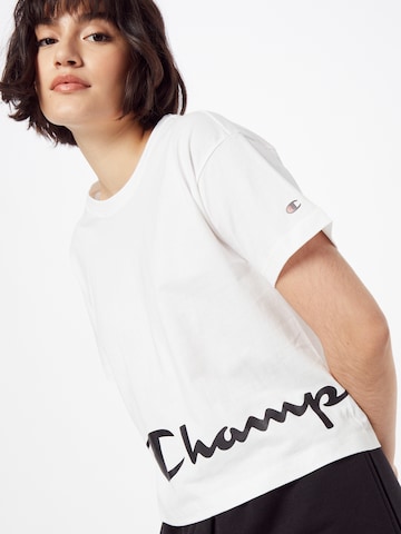 Champion Authentic Athletic Apparel Tričko – bílá