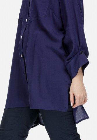 HELMIDGE Bluse in Blau