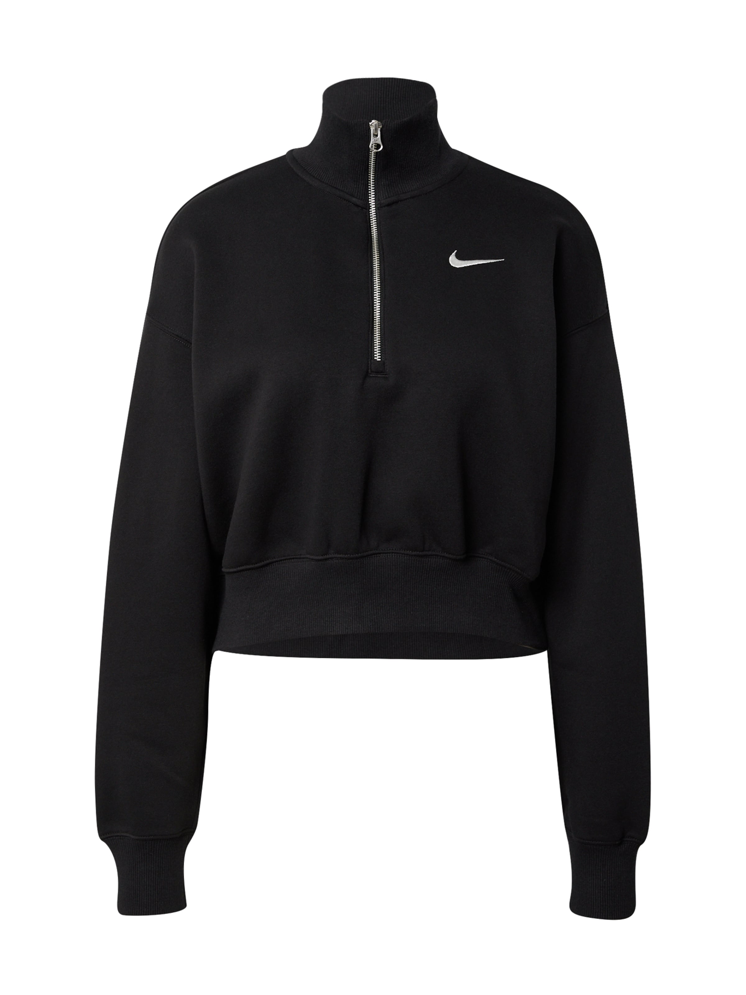 Nike Sportswear Sweatshirt in Black: front