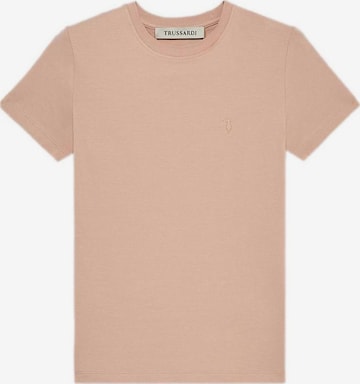 T-shirt Trussardi en rose : devant