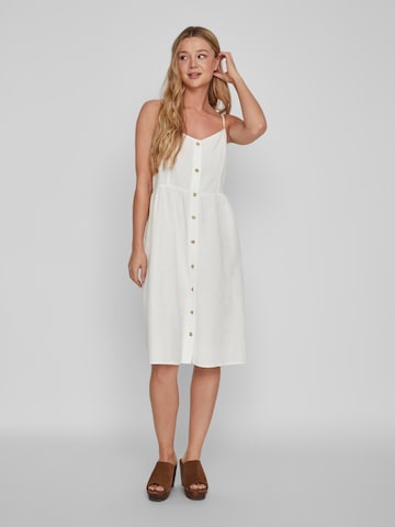 Robe d’été 'PRISILLA' VILA en blanc