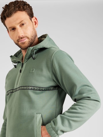 BILLABONG Спортен пуловер 'PATHFINDER' в зелено
