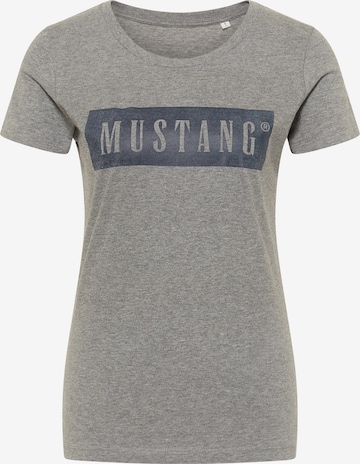 MUSTANG Shirt in Grey: front