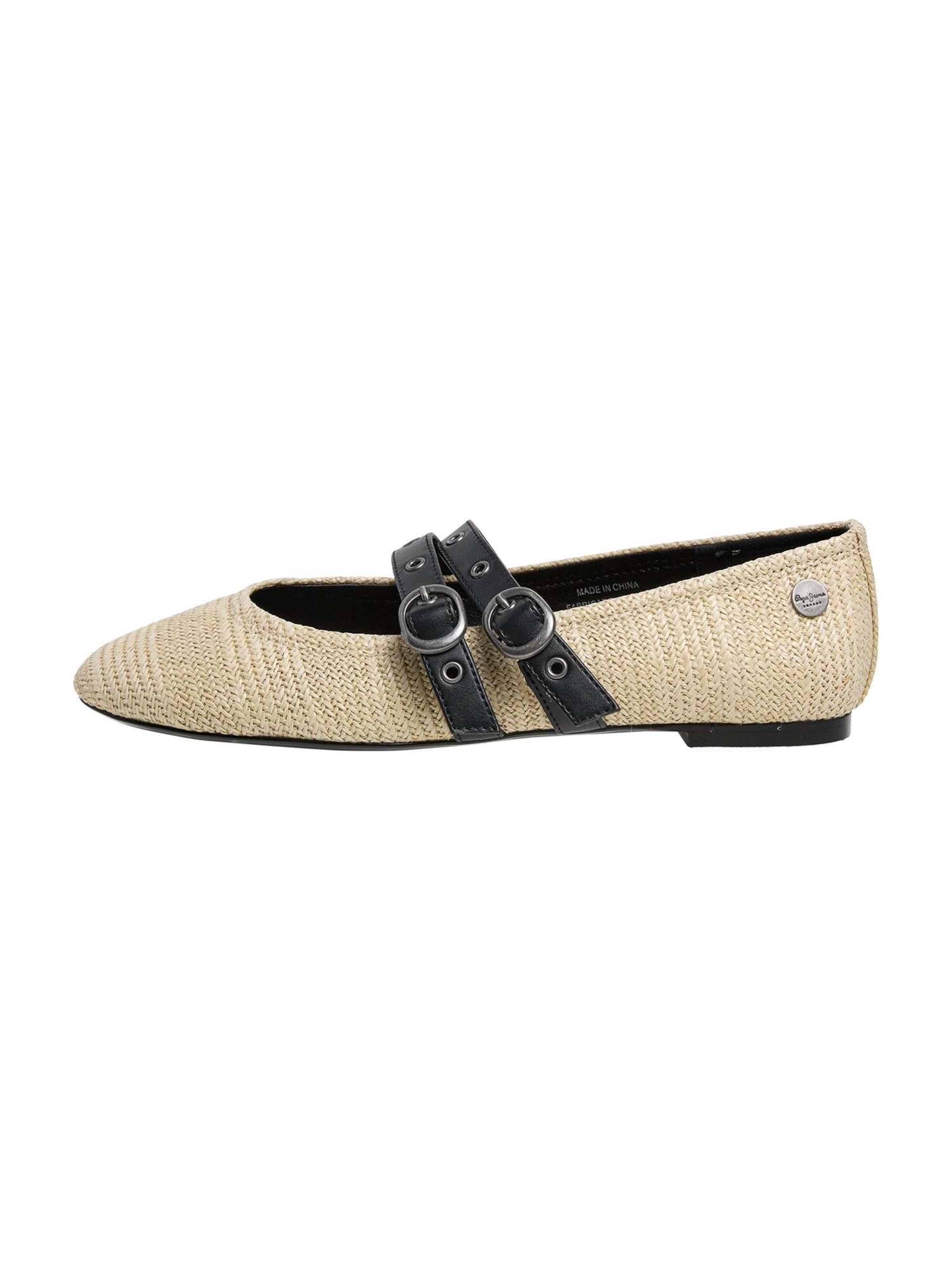 Pepe Jeans Ballerina 'CHARLOTTE' in Beige: Vorderseite