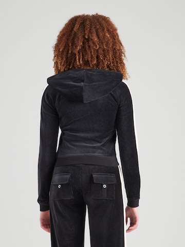 Juicy Couture Sweatjacka 'HERITAGE' i svart