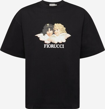 T-Shirt Fiorucci en noir : devant
