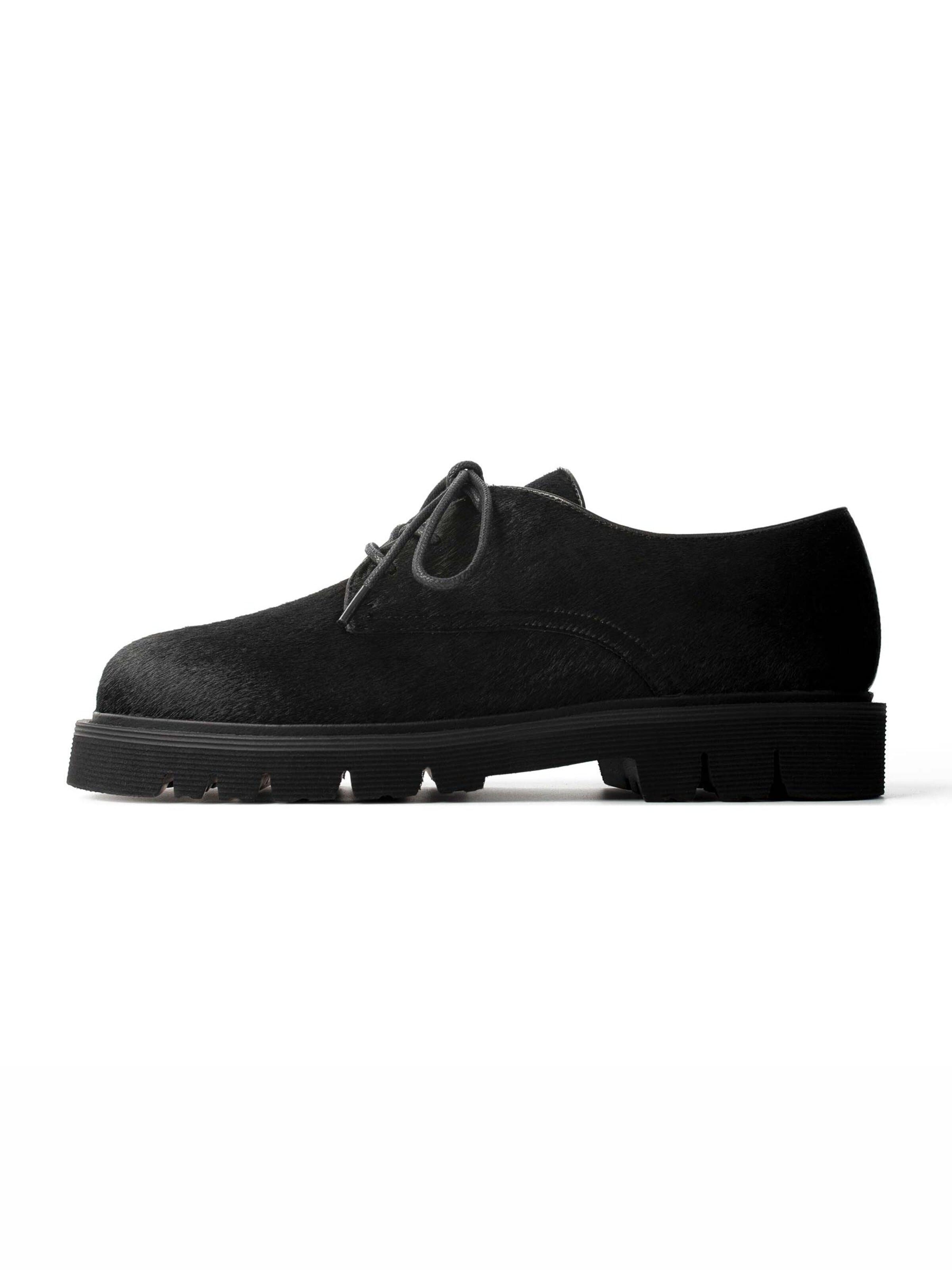 Scarpa stringata 'PIXIE RUSH' di L37 HANDMADE SHOES in nero: frontale