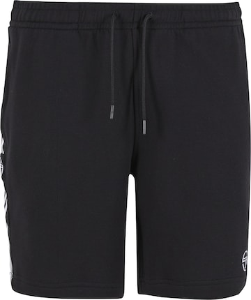 Pantaloni 'Cesena' di Sergio Tacchini in nero: frontale