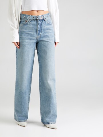 Wide Leg Jean Superdry en bleu : devant