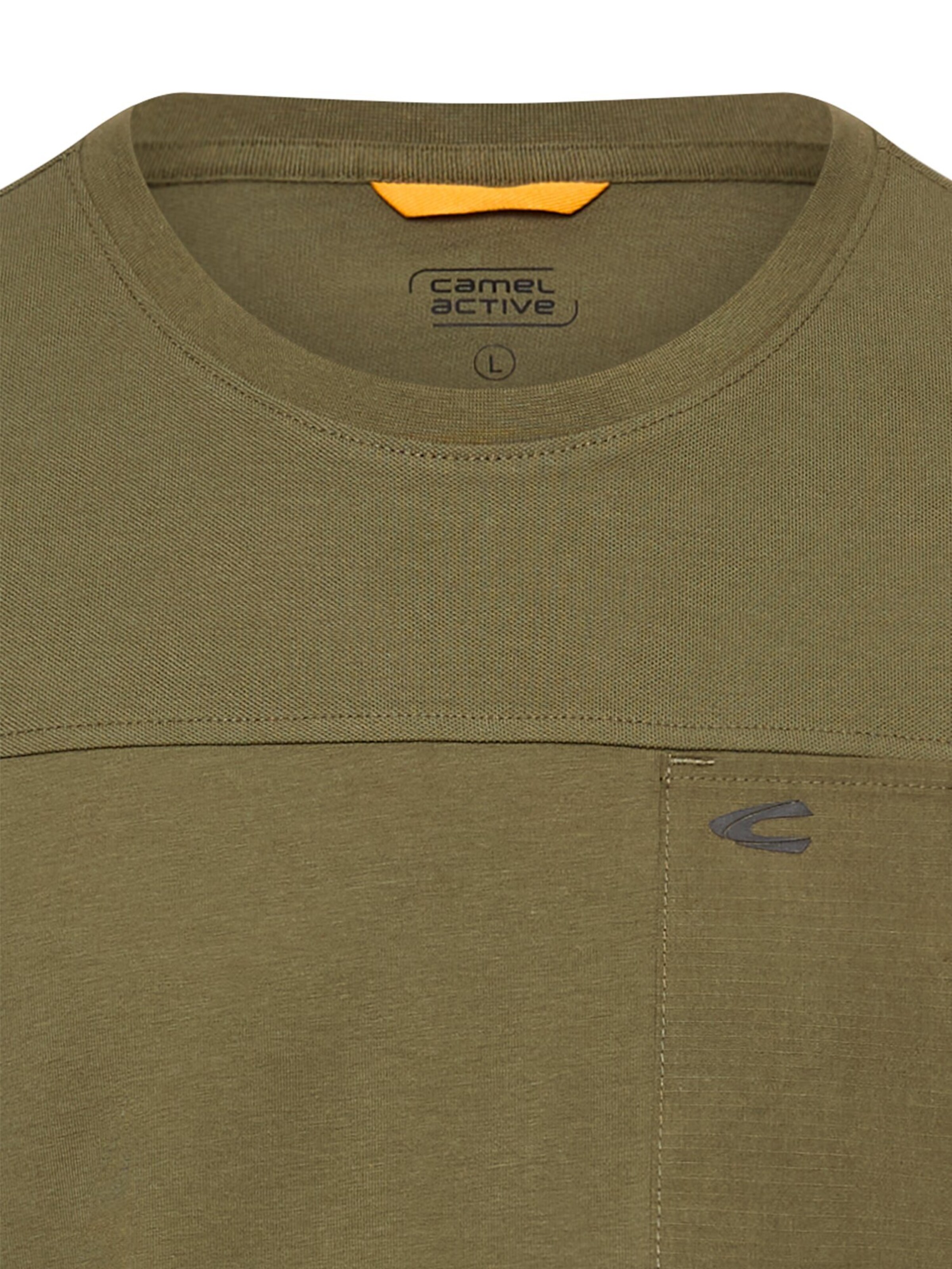 CAMEL ACTIVE T-Shirt in Grün