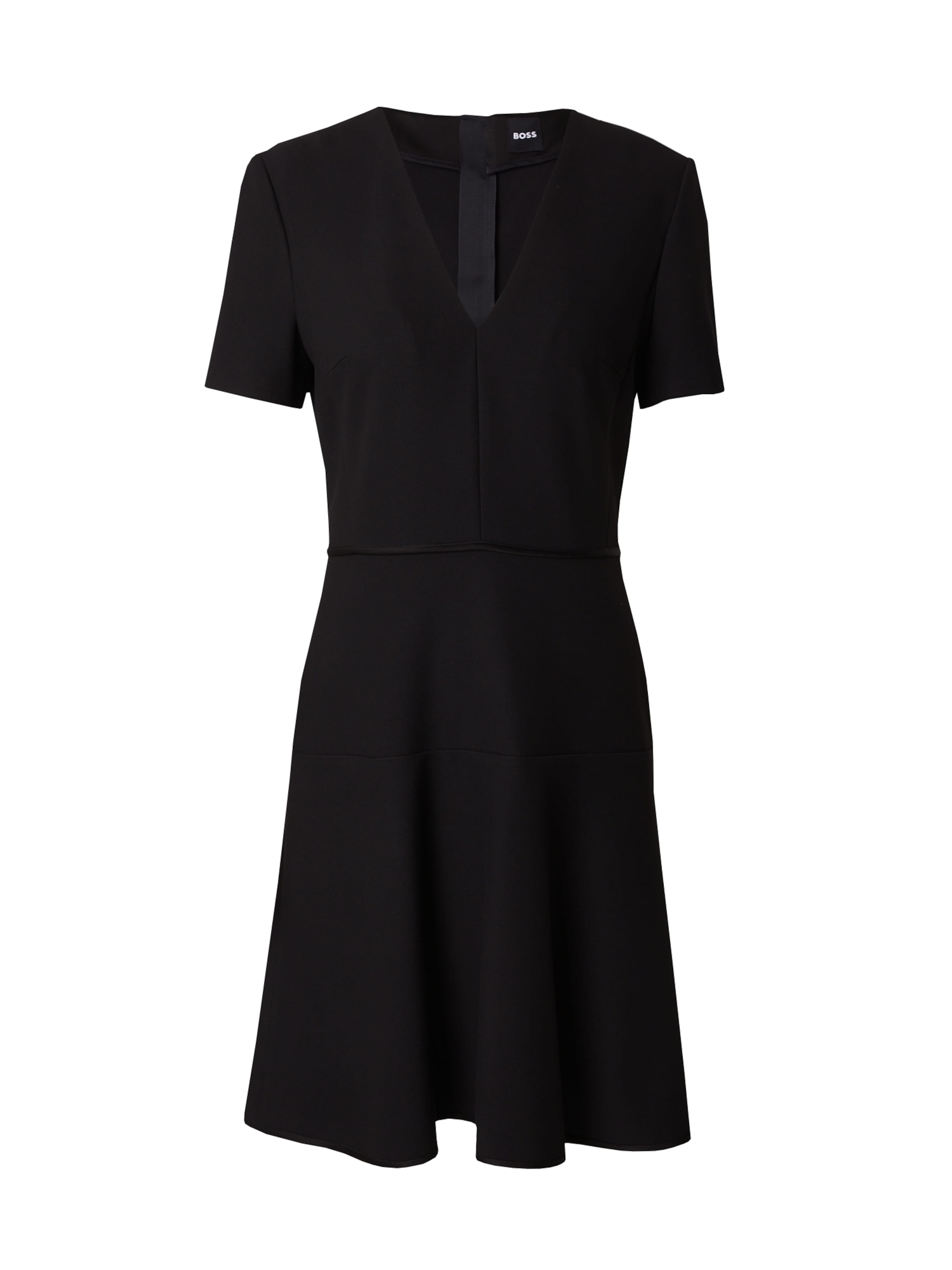 BOSS - Vestido 'Dirosa' en negro: frente