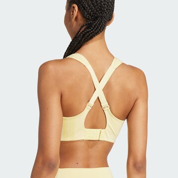 ADIDAS PERFORMANCE Bralette Sports bra 'TLRDIM' in Yellow