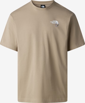 THE NORTH FACEMajica 'Explore Carabiner' - bež boja: prednji dio