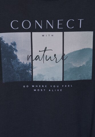 STREET ONE Shirt in Blau