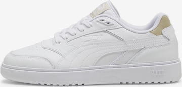 PUMA Sneakers laag 'Doublecourt' in Wit: voorkant