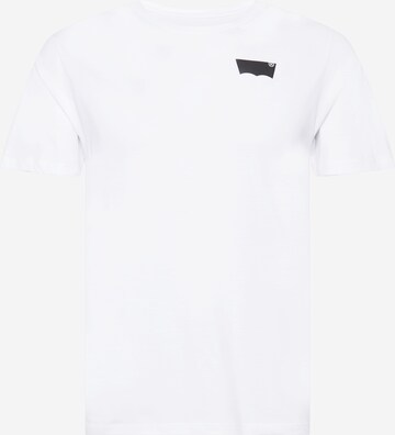 LEVI'S ® Тениска 'Graphic Crewneck Tee' в бяло: отпред