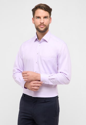 ETERNA Comfort Fit Hemd in Lila: Vorderseite
