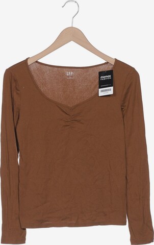 GAP Top & Shirt in XS in Brown: front