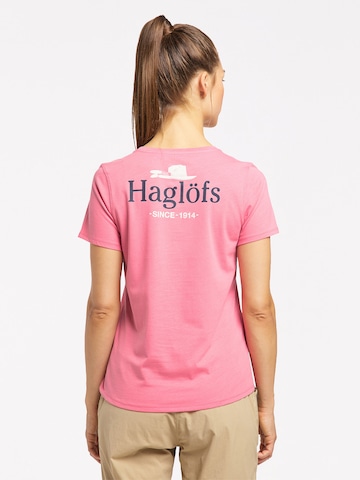 Haglöfs Performance Shirt 'Mirth' in Pink