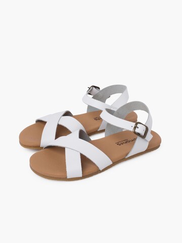 Pisamonas Sandale‌‌‌‌ in Weiß
