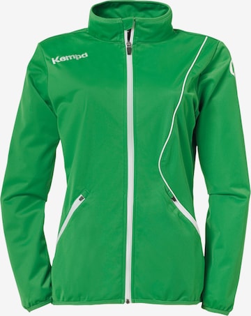 UHLSPORT Athletic Jacket in Green: front