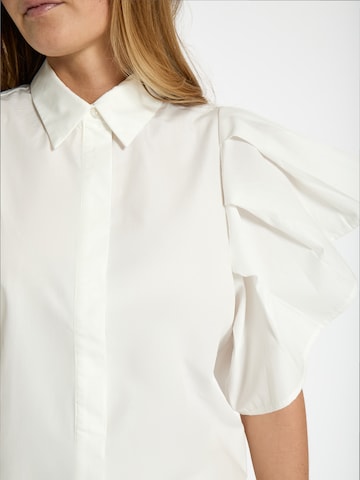 Camicia da donna di Peppercorn in bianco