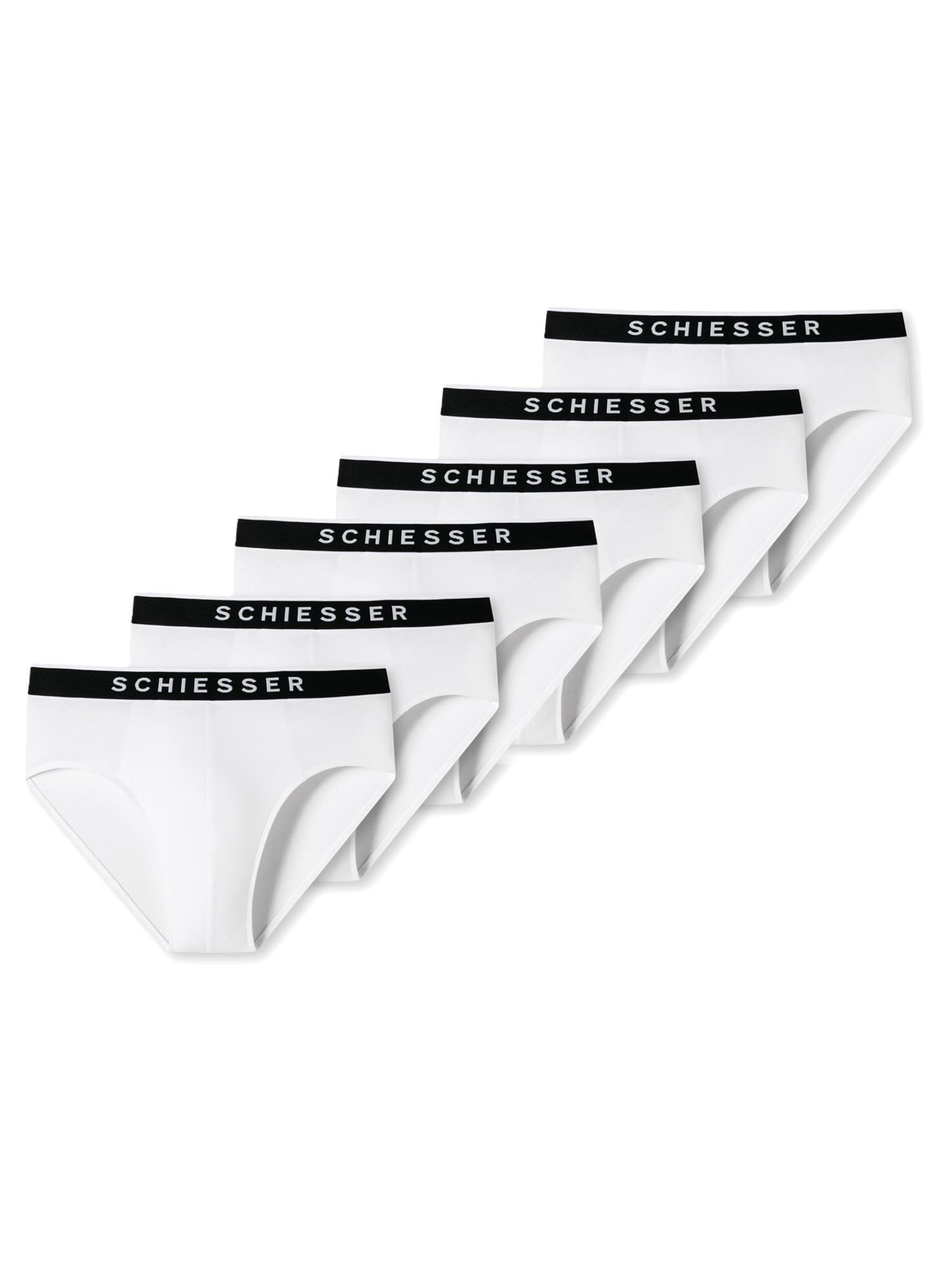 SCHIESSER Slip '95/5 Organic Cotton' in White: front