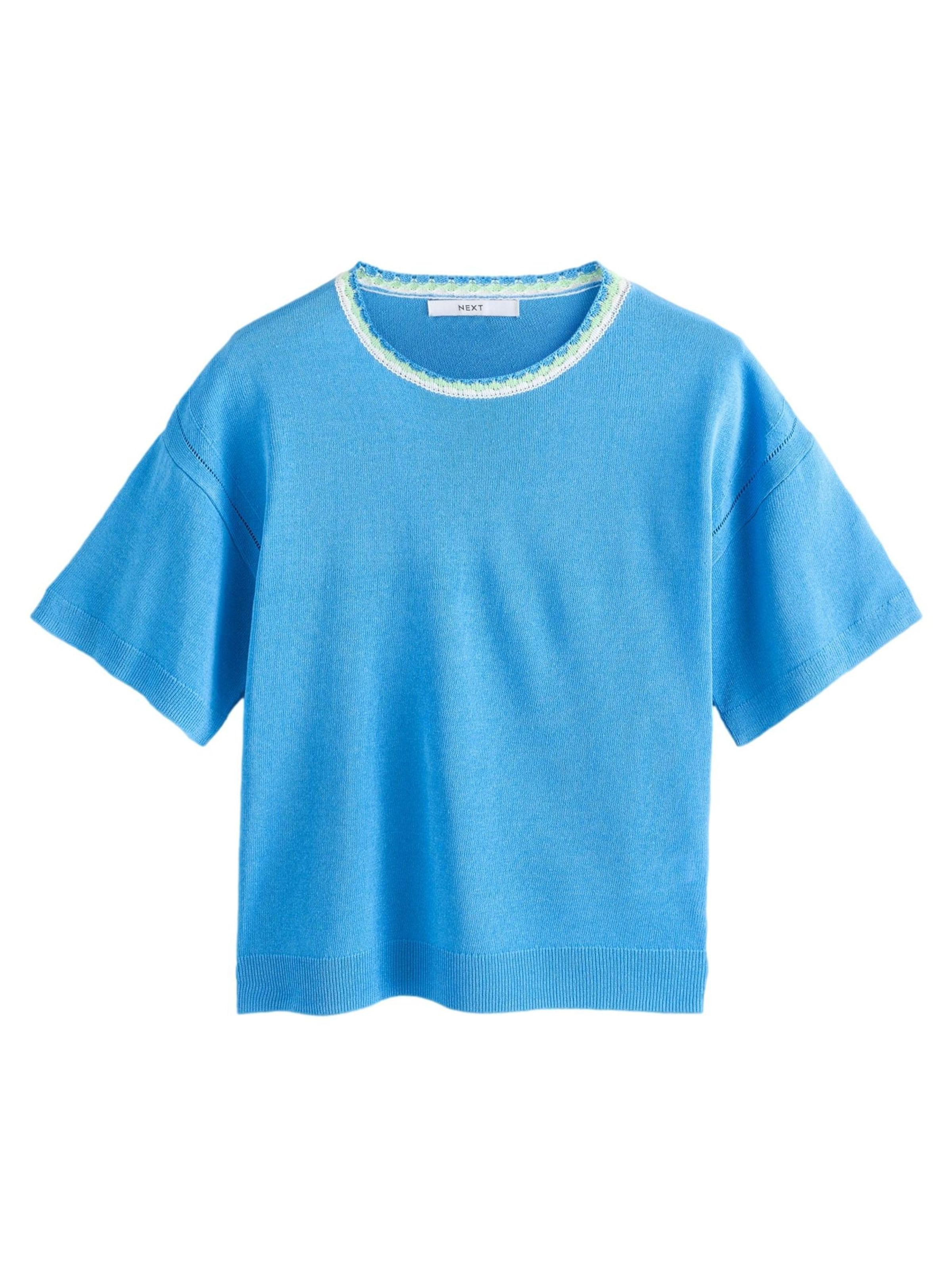 Next Свитер в Синий: спереди