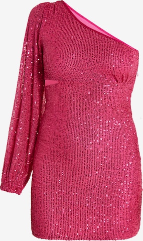 faina - Vestido de cocktail 'Imane' em rosa: frente