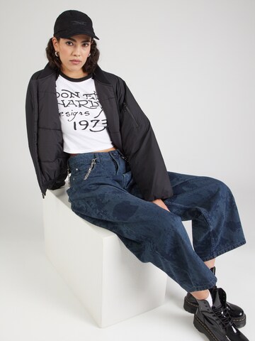 Ed Hardy Тениска в бяло