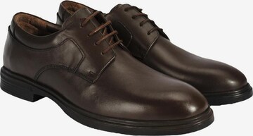 Desa Schnürschuh 'Freizeitschuhe' in Braun: Vorderseite