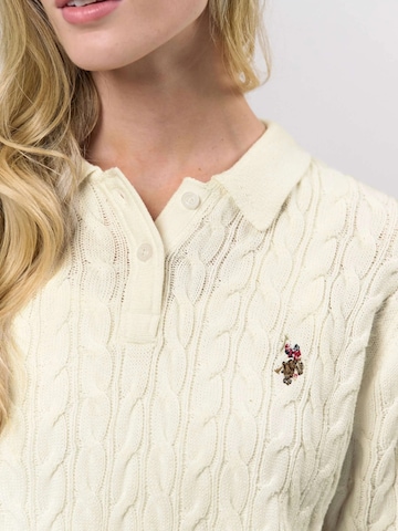 U.S. POLO ASSN. Tričko ' Magda ' – bílá