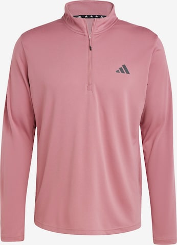 ADIDAS PERFORMANCE Функциональная футболка 'Essentials' в Ярко-розовый: спереди