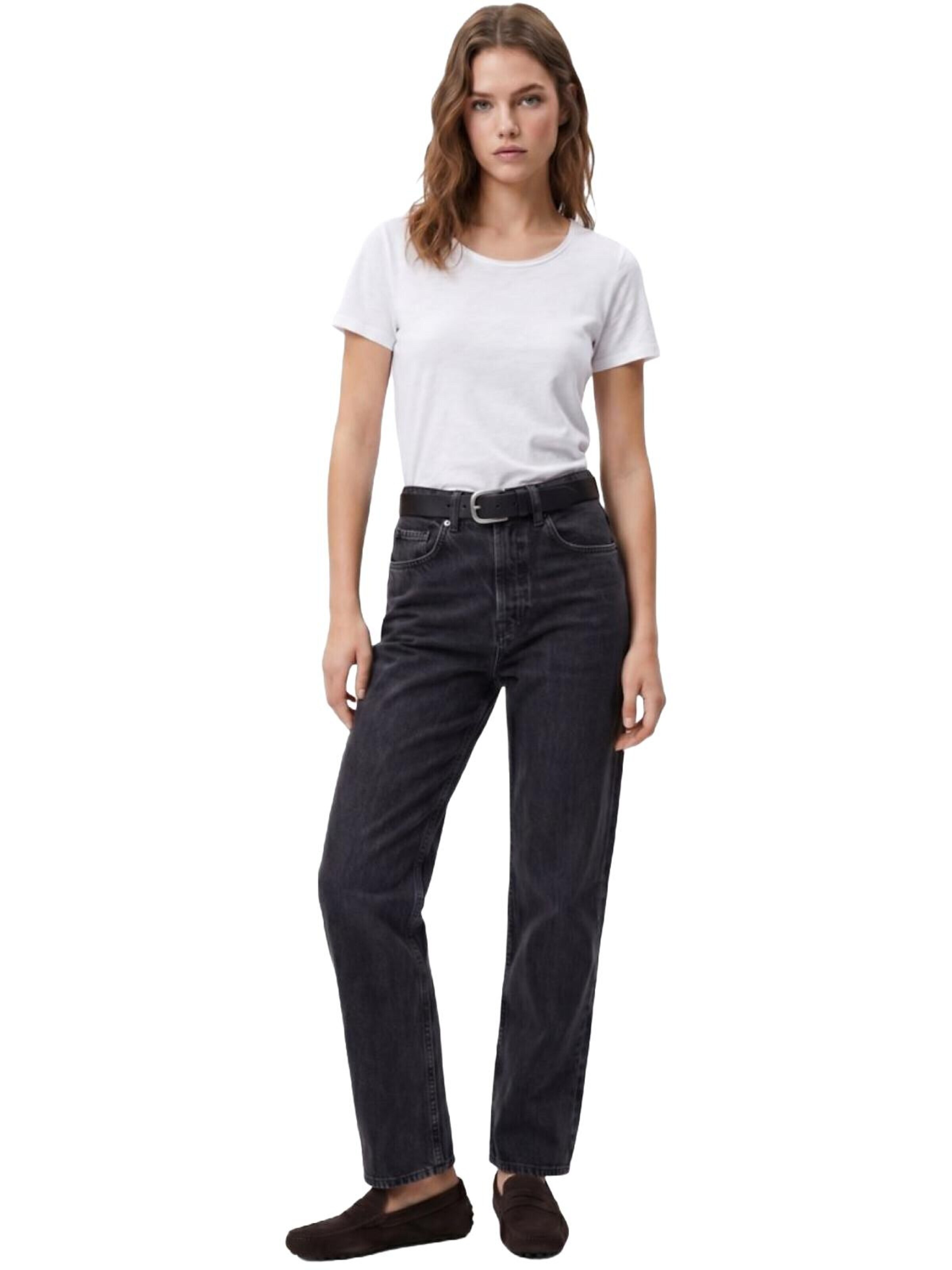 Maglietta 'Basic Crew Neck T-Shirt' di LTB Jeans in bianco: frontale