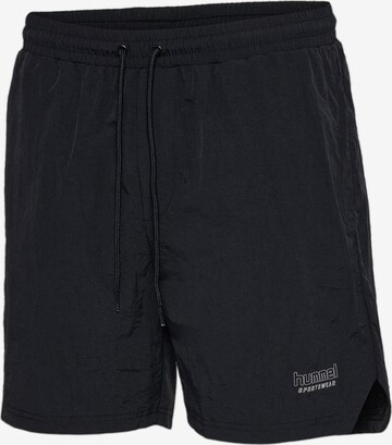 Hummel Regular Shorts in Schwarz