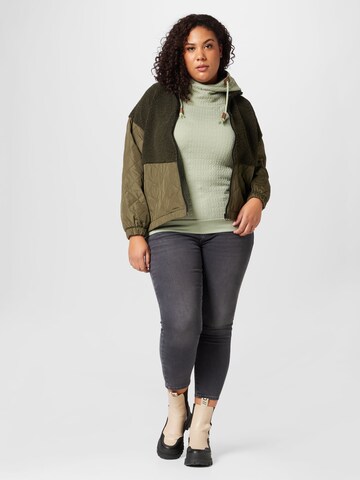 Z-One Sweatshirt 'Janette' in Groen