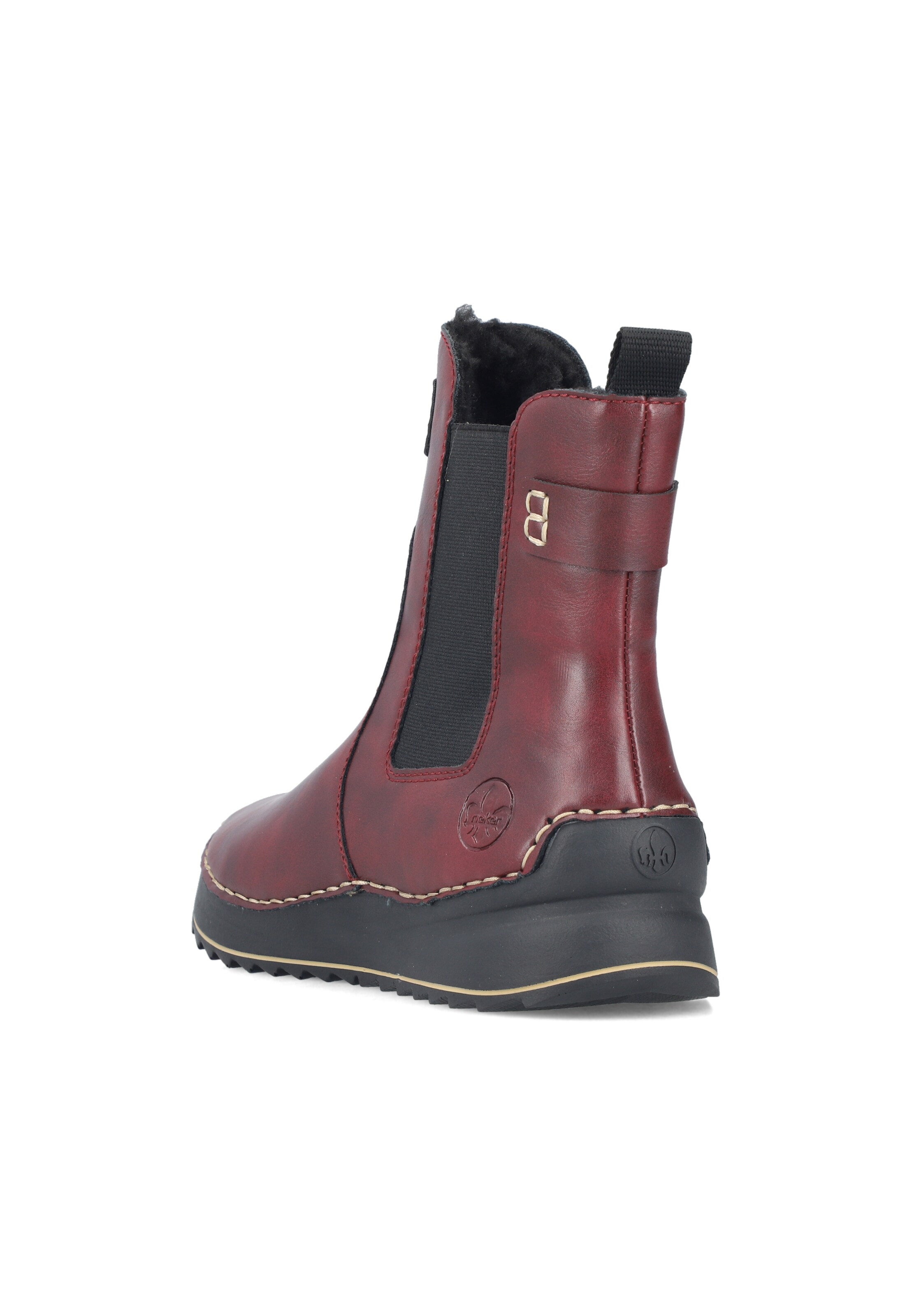 Chelsea Boots ' 51560 ' Rieker en rouge