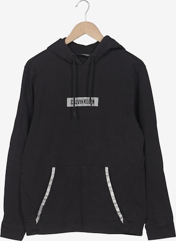 Calvin Klein Sweatshirt & Zip-Up Hoodie in L in Black: front