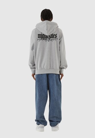 MJ Gonzales Sweatshirt 'Barbed Bloom' in Grau