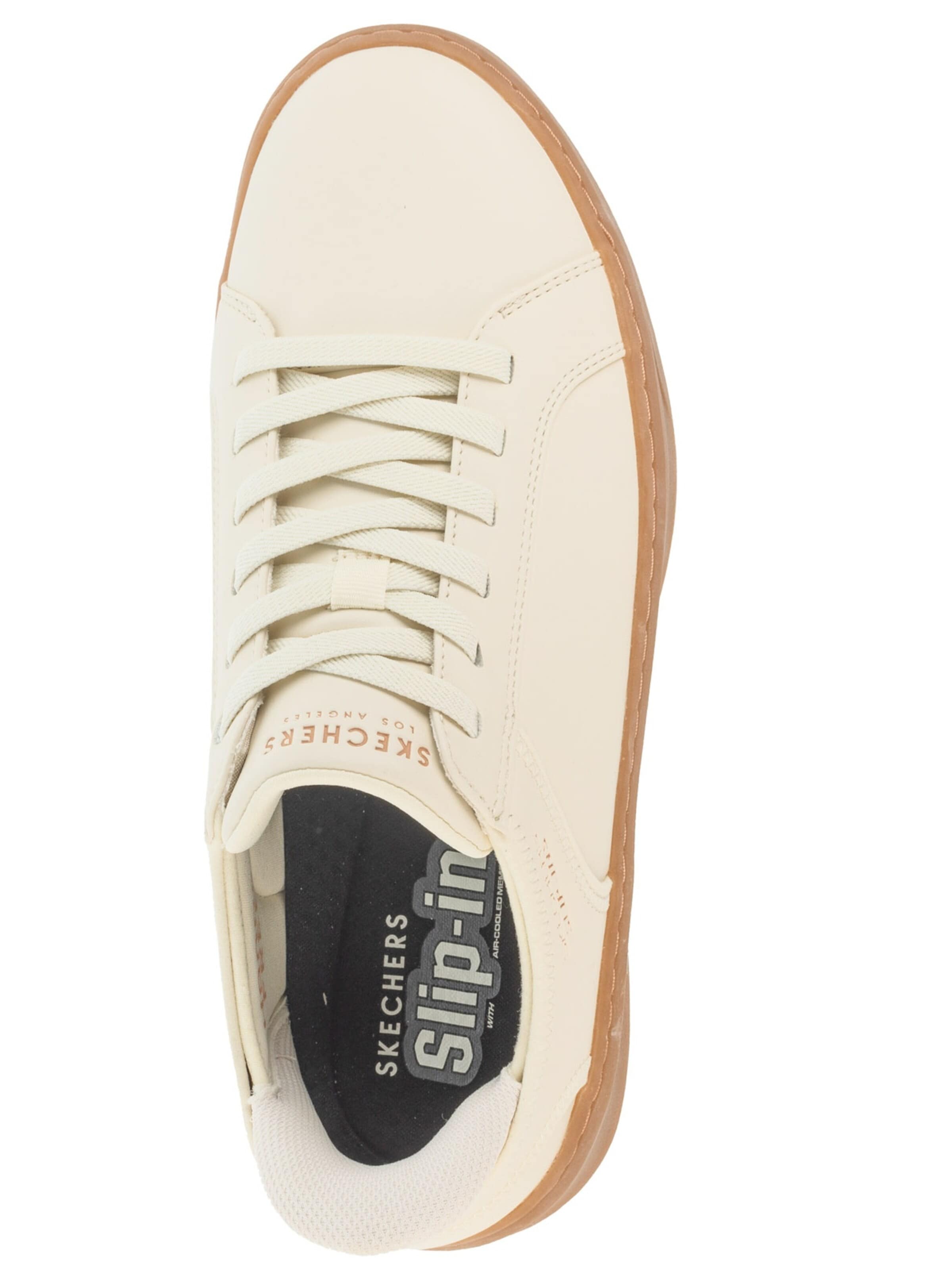 Baskets basses 'Court Break - Suit' SKECHERS en blanc
