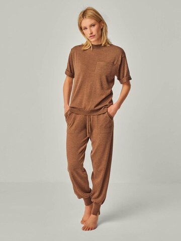 YOU LOOK PERFECT Shirt 'Elfie' in Brown: front
