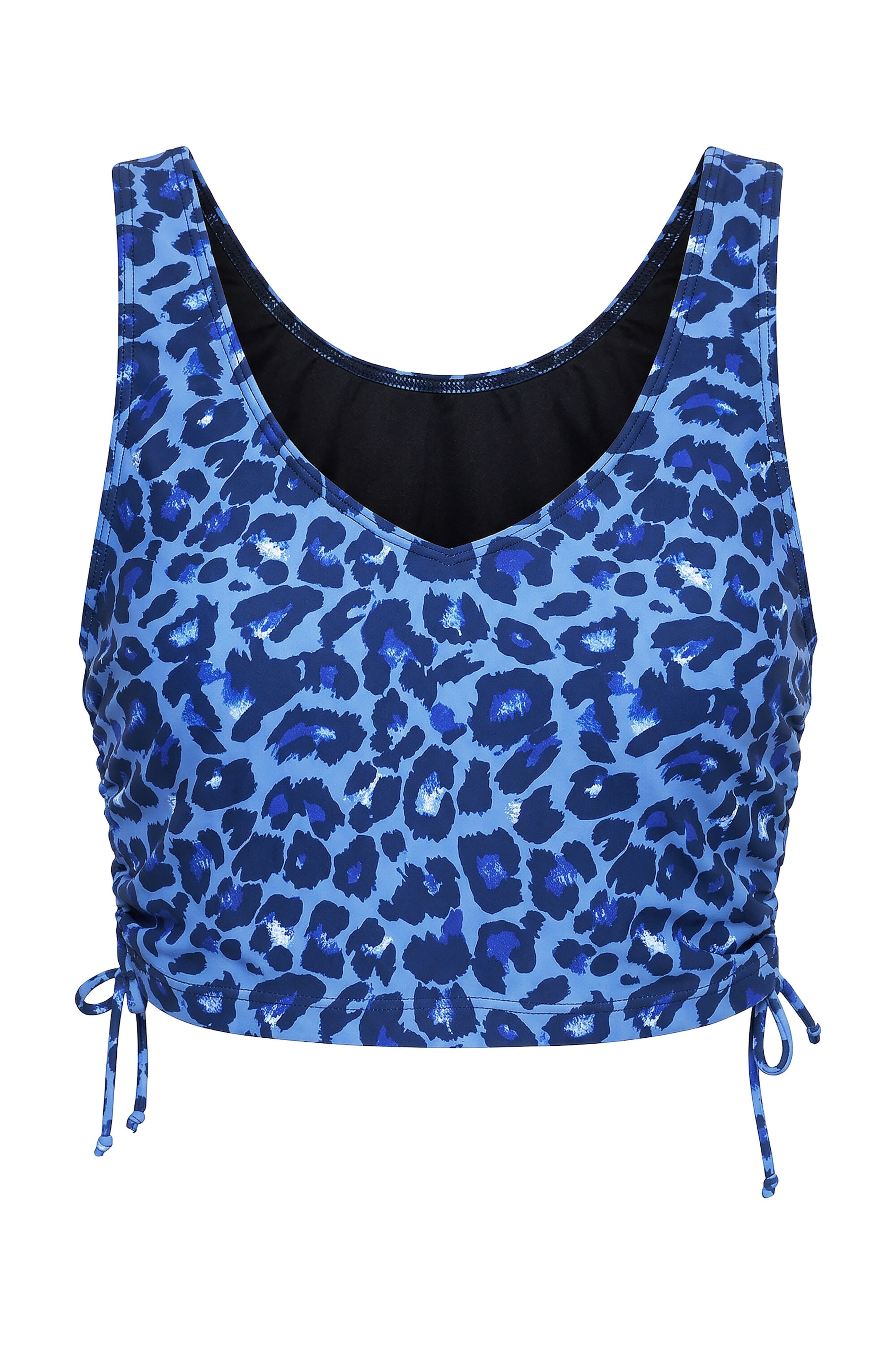 Studio Untold Bustier BH in Blau: Vorderseite