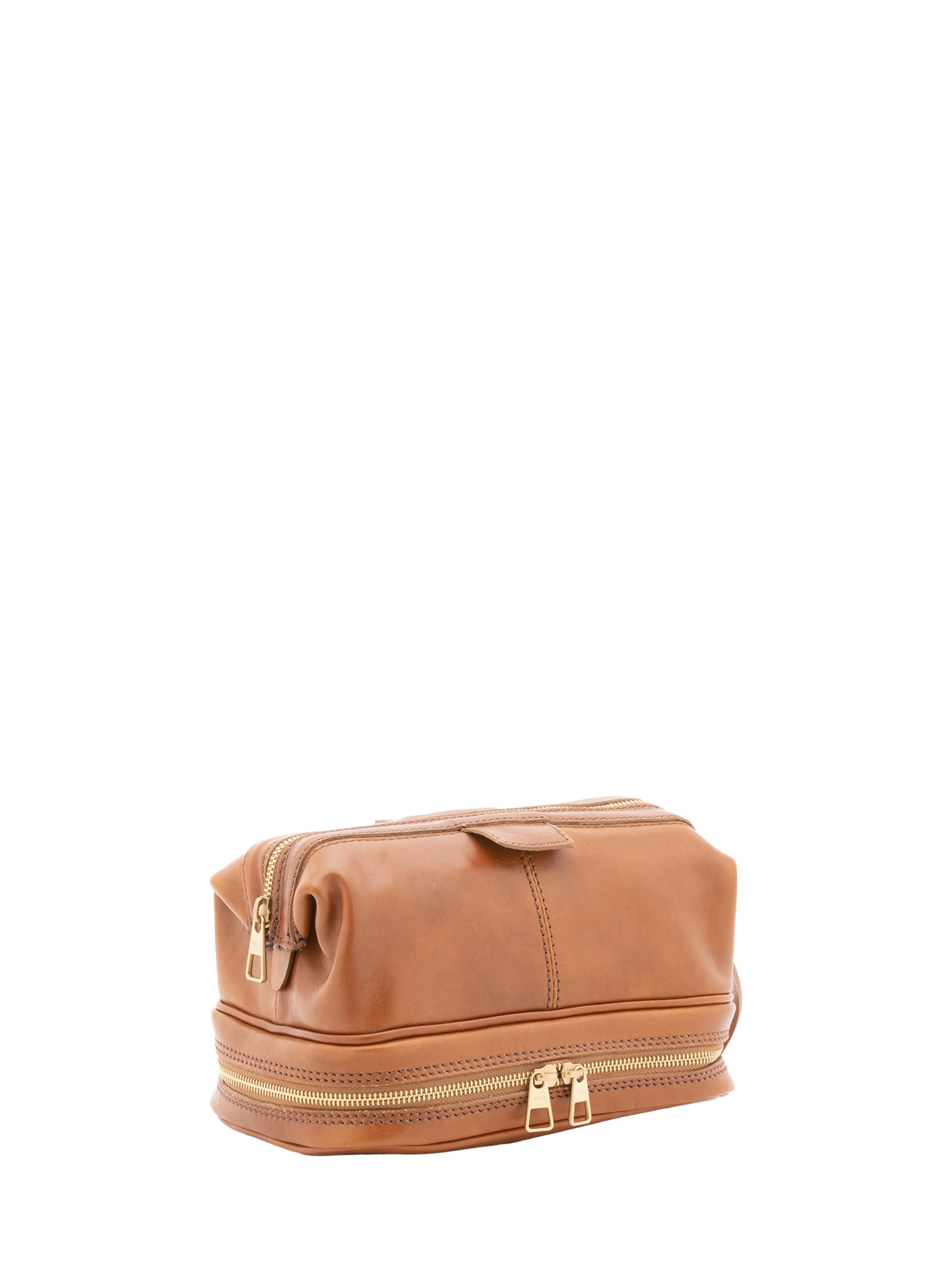 Viola Castellani Clutch in Brown: front