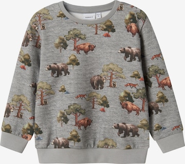 NAME IT Sweatshirt in Grey: front