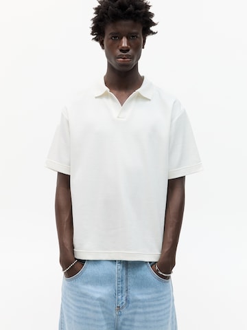 Pull&Bear Shirt in Wit: voorkant