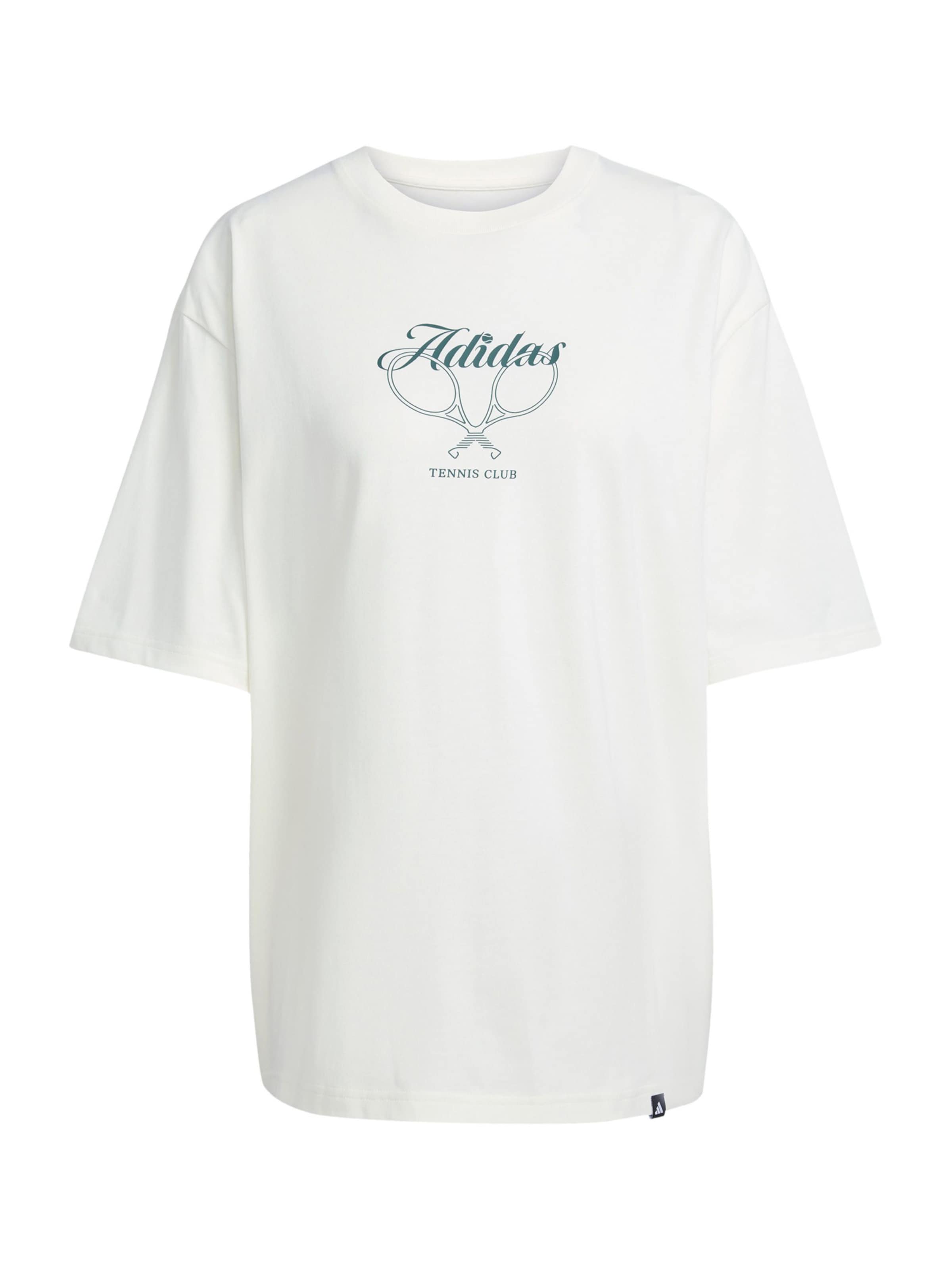 ADIDAS SPORTSWEAR Λειτουργικό μπλουζάκι σε λευκό: μπροστά