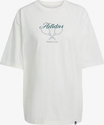 ADIDAS SPORTSWEAR - Camiseta funcional en blanco: frente